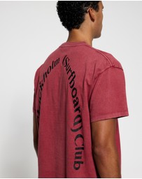 Stockholm Surfboard Club - Box Tee Back Logo