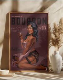 Olive et Oriel - Babes Of Bourbon Cant Touch This by The Whiskey Ginger Art Print