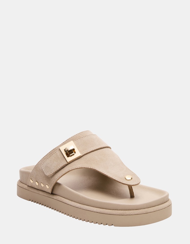 Steve Madden - Thona Sand Suede Sandals