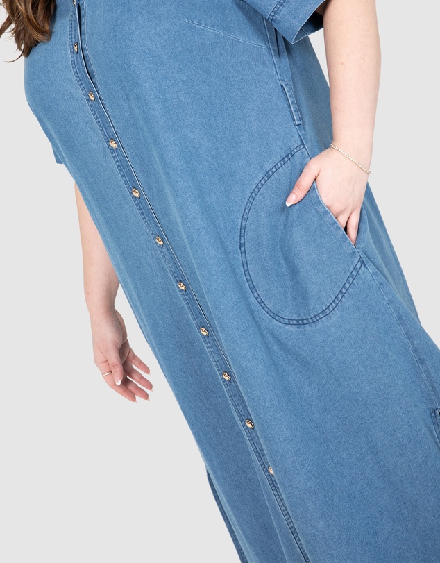 Love Your Wardrobe - Willow Denim Dress