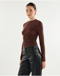 Madison The Label - Estelle L/S Top