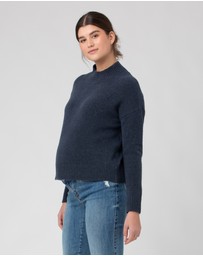Ripe Maternity - Jade Crop Nursing Knit