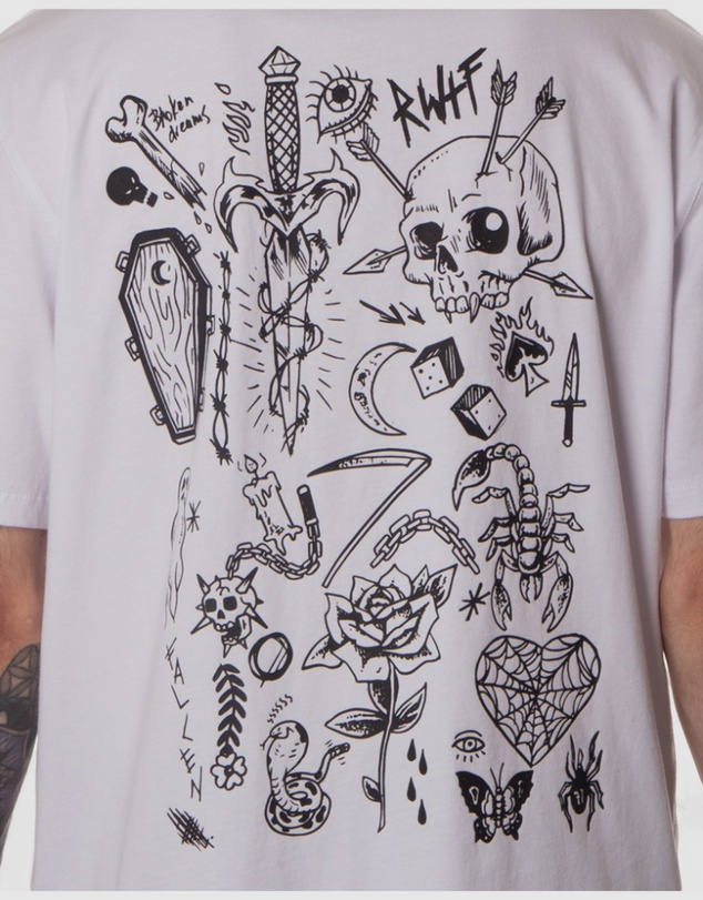 Fallen Footwear - Mens Flash T-Shirt White