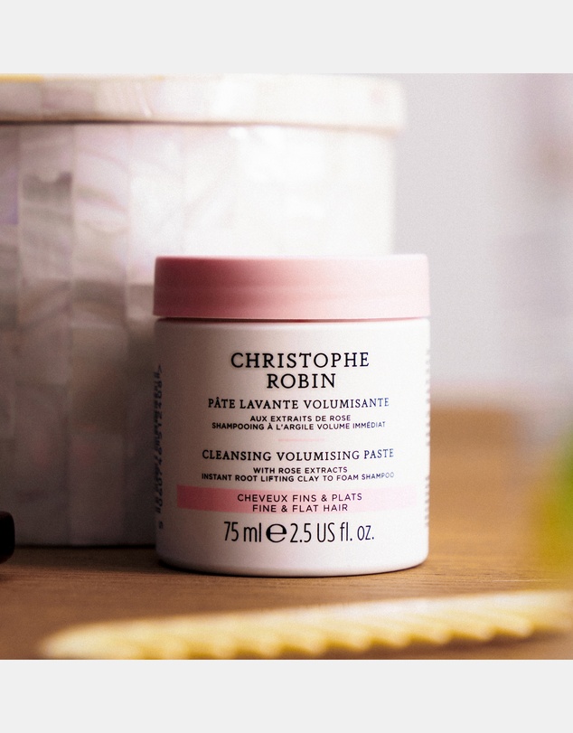 Christophe Robin - Cleansing Volumizing Paste With Pure Rassoul Clay And Rose Extracts 75ml