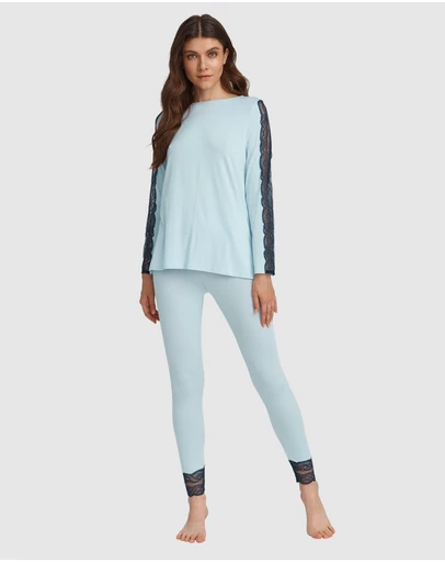 Oh!Zuza - Lace Trim Pyjama Set