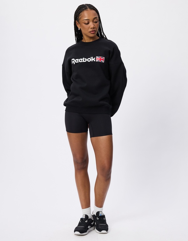 Reebok - Relaxed Fit Crew Neck Sweatshirt