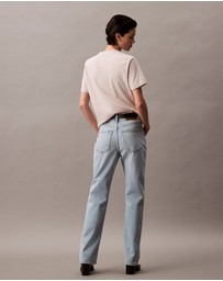 Calvin Klein Jeans - High Rise Straight Jeans