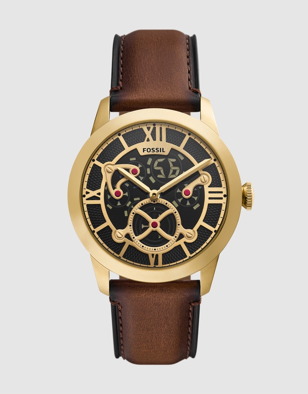 Fossil - Townsman Brown Analogue-Digital Watch