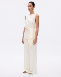 Minima Esenciales - Edith Cupro Longline Top