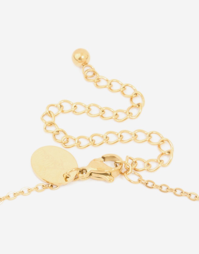 Lovisa - Waterproof Gold Plated Stainless Steel Bamboo Letter J Necklace