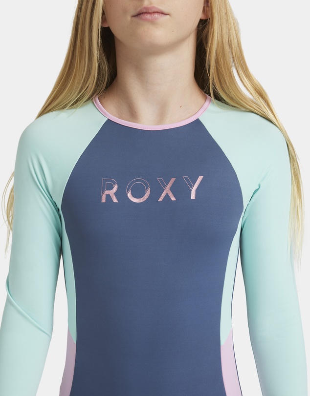 Roxy - Girls 8 to 16 Colorblock One Piece Rash Vest