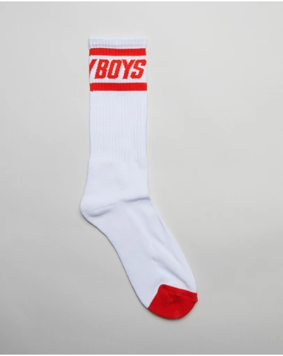 Bogey Boys - Bold Logo Stripe Socks