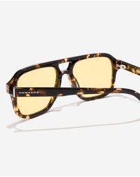 Hawkers Co - HAWKERS - CROUPIER Carey Yellow Sunglasses for Men and Women UV400