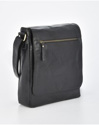 Cobb & Co - Kooyong RFID Leather Satchel