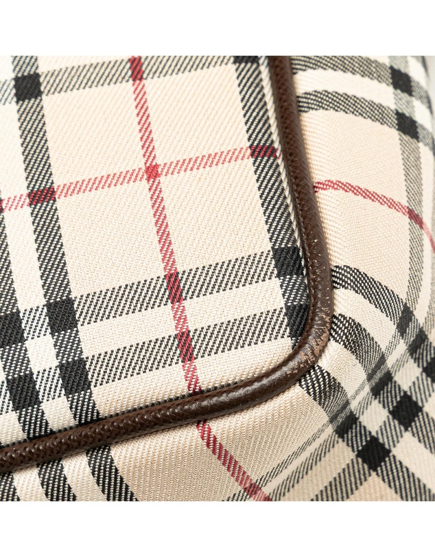 Pre-Loved by Azura Reborn - Pre-Loved House Check Canvas Crossbody