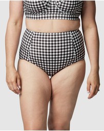 UNE PIECE - Never Say Never High-Waisted Bikini Bottom