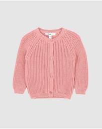 Bebe by Minihaha - Gemma Organic Chunky Rib Cardigan - Babies