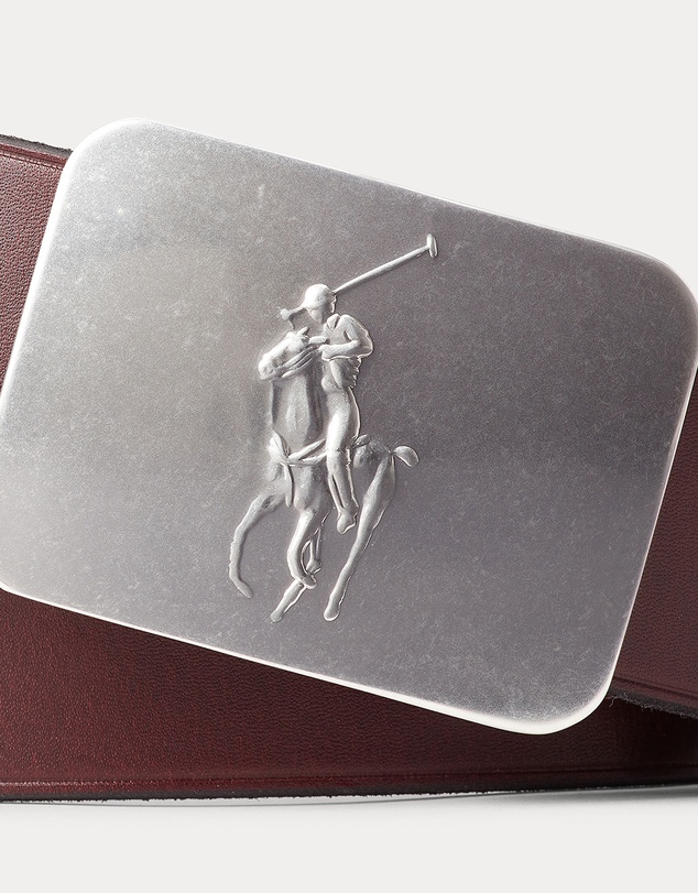 Polo Ralph Lauren - Pony-Plaque Leather Belt