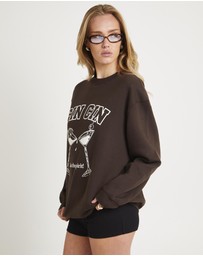 Alice In The Eve - Cin Cin Oversized Fleece Jumper