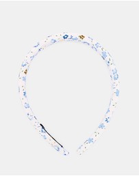Morgan & Taylor - Holly Kids Spring Florals Headband in Blue