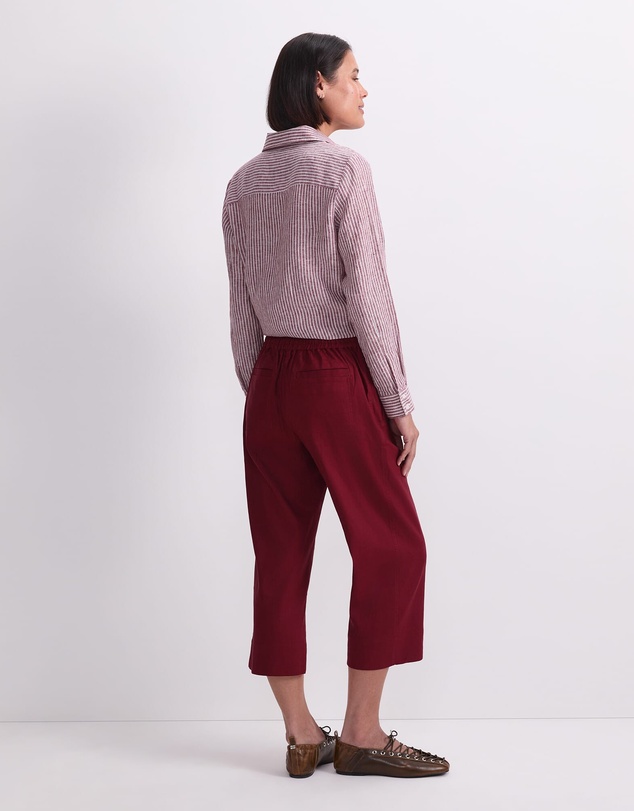 Sportscraft - Rosa Crop Linen Pant