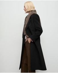 M.N.G - Double-Breasted Wool Coat