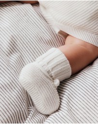 Cotton On Kids - Baby Organic Blend Knit Booties