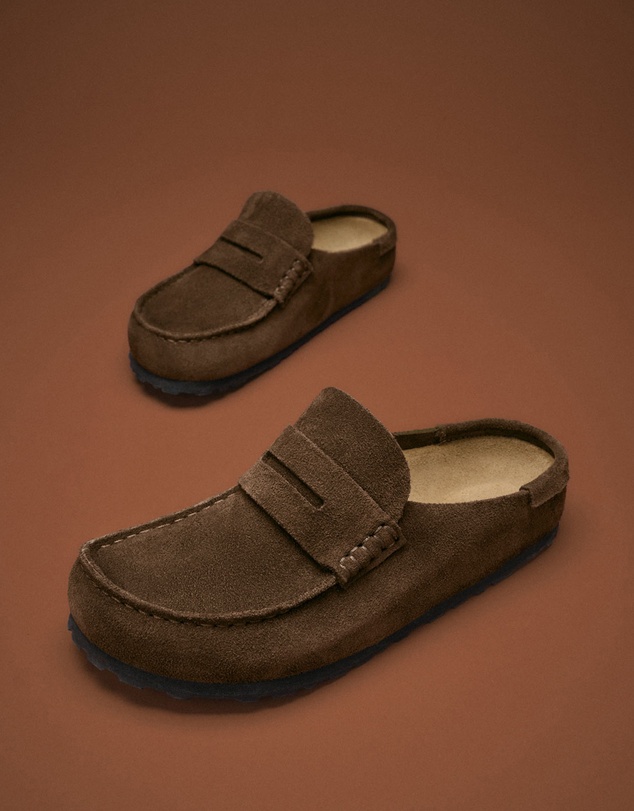 Birkenstock - Naples Wrapped Suede Leather Narrow - Unisex