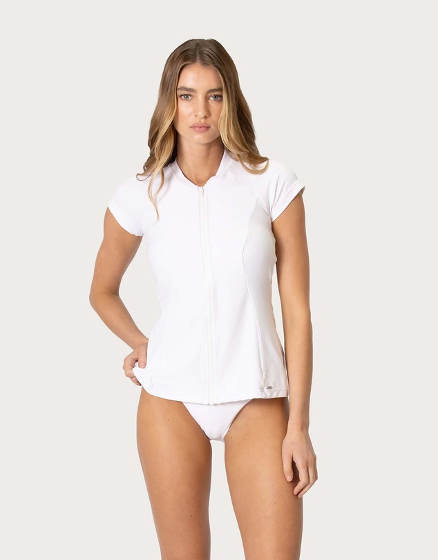 Baku Swimwear - Rococco Short Sleeve Rash Vest
