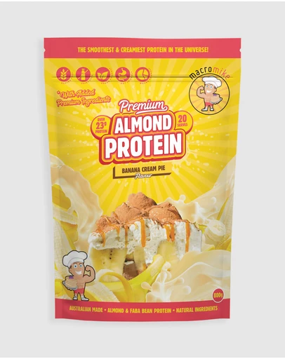 Macro Mike - Premium Almond Protein Banana Cream Pie