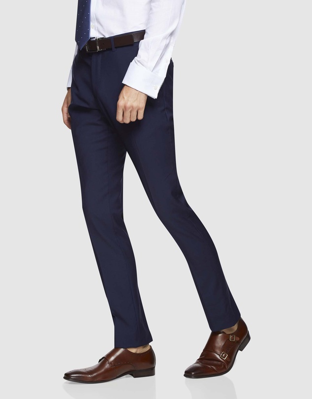 Oxford - Travel Auden Wool Suit Trousers