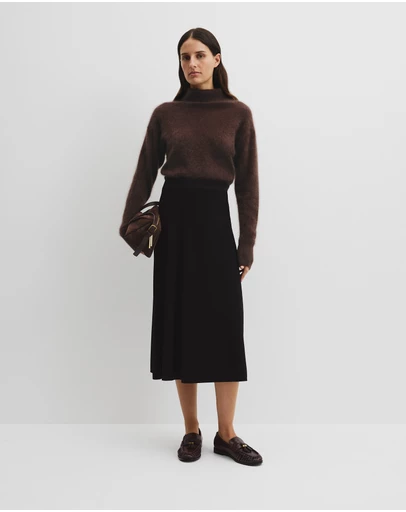 Country Road - Compact Knit Skirt