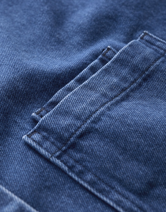 Seasalt - Seasalt Cornwall Blue Reading Rocks Denim Jacket
