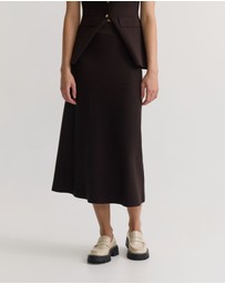 Oxford - Gracie Knitted Midi Skirt
