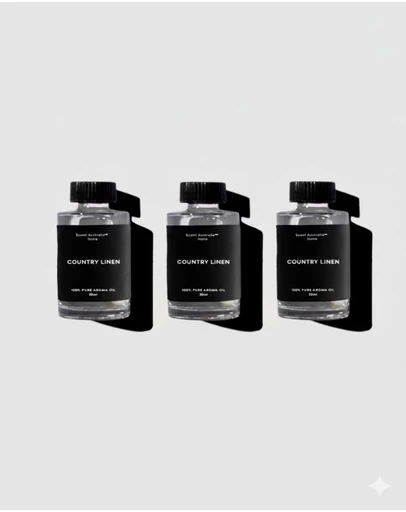 Kirri by Scent Australia Home - Country Linen 30ml Trio