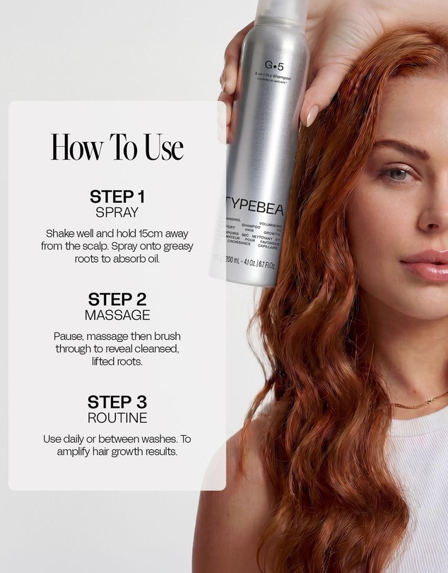 TYPEBEA - G5 3-in-1 Dry Shampoo
