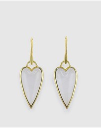 Miz Casa and Co - Priya Heart Earrings