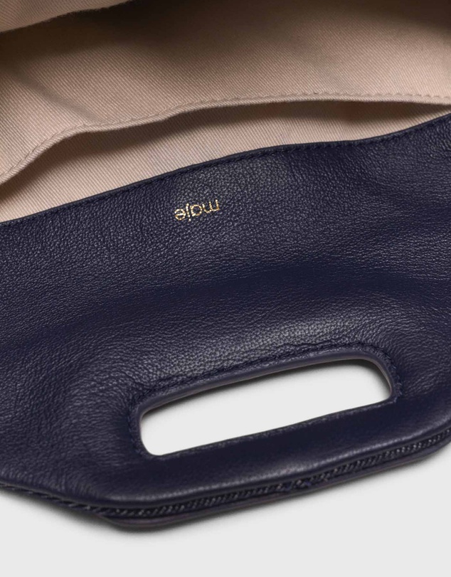 Maje - Miss M Pockets Denim Handbag