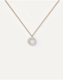 PDPAOLA - Diamonds and Gold Circle Necklace