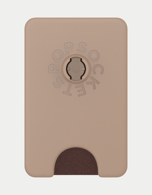 PopSockets - PopWallet+ MagSafe Phone Grip Wallet Card Holder + Magnetic Adapter Ring