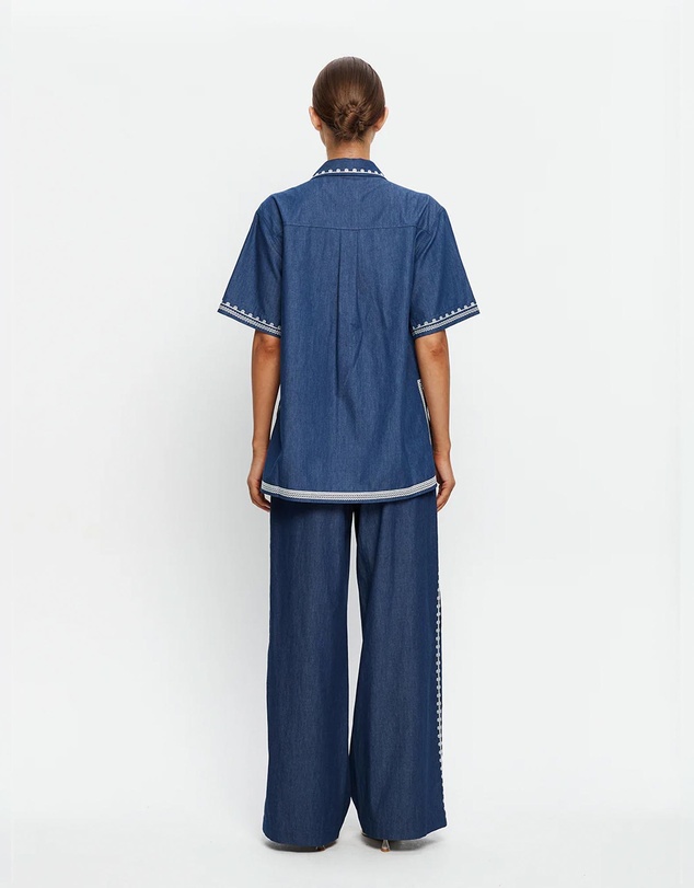 KIVARI - Emile Chambray Pants