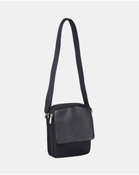 Pierre Cardin - Pierre Cardin Nylon with Leather Trim Travel Bag