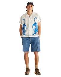 THE TALES - Crouching Tiger Cotton Shirt