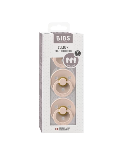 BIBS Denmark - Tryit Colour 3pk Blush