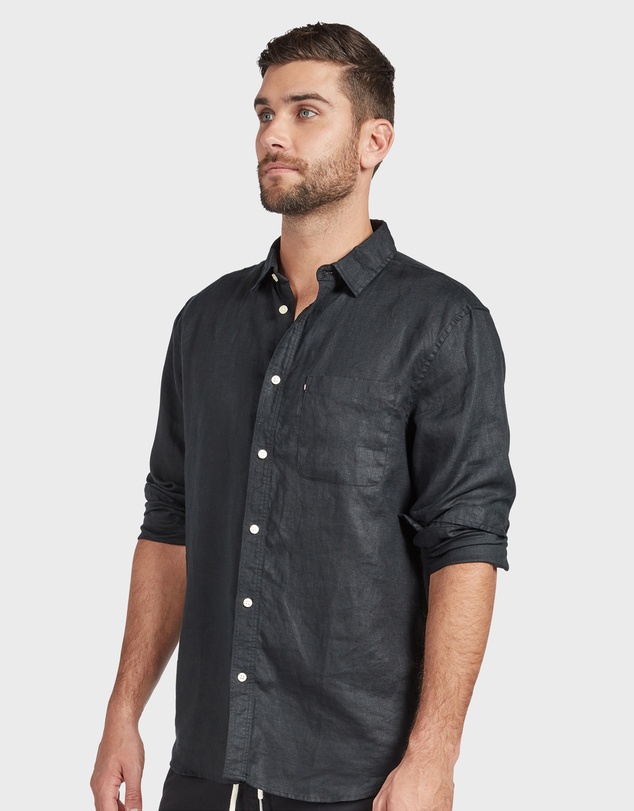 Academy Brand - Hampton L/S Linen Shirt