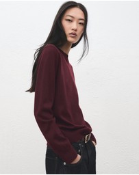 M.N.G - Round-Neck Knitted Sweater