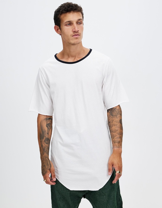 Surrounded By Ghosts - The Devilline Curved Hem T-Shirt