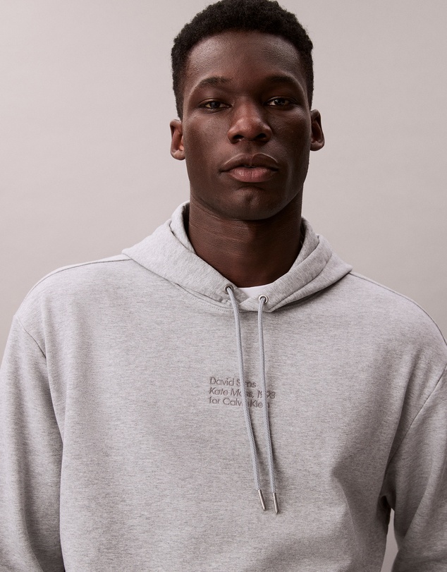 Calvin Klein - Kate Moss Fleece Graphic Hoodie