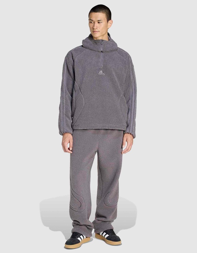 adidas Originals - Borg Fleece Teamgeist 1/4 Zip Hoodie