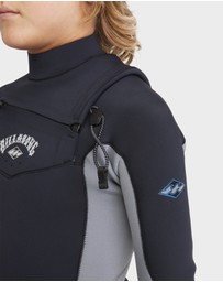 Billabong - Boys 8 to 16 3/2mm Absolute Natural Chest Zip Wetsuit